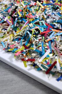 Sculpture "Paperwork & Pearls #12" (2024)