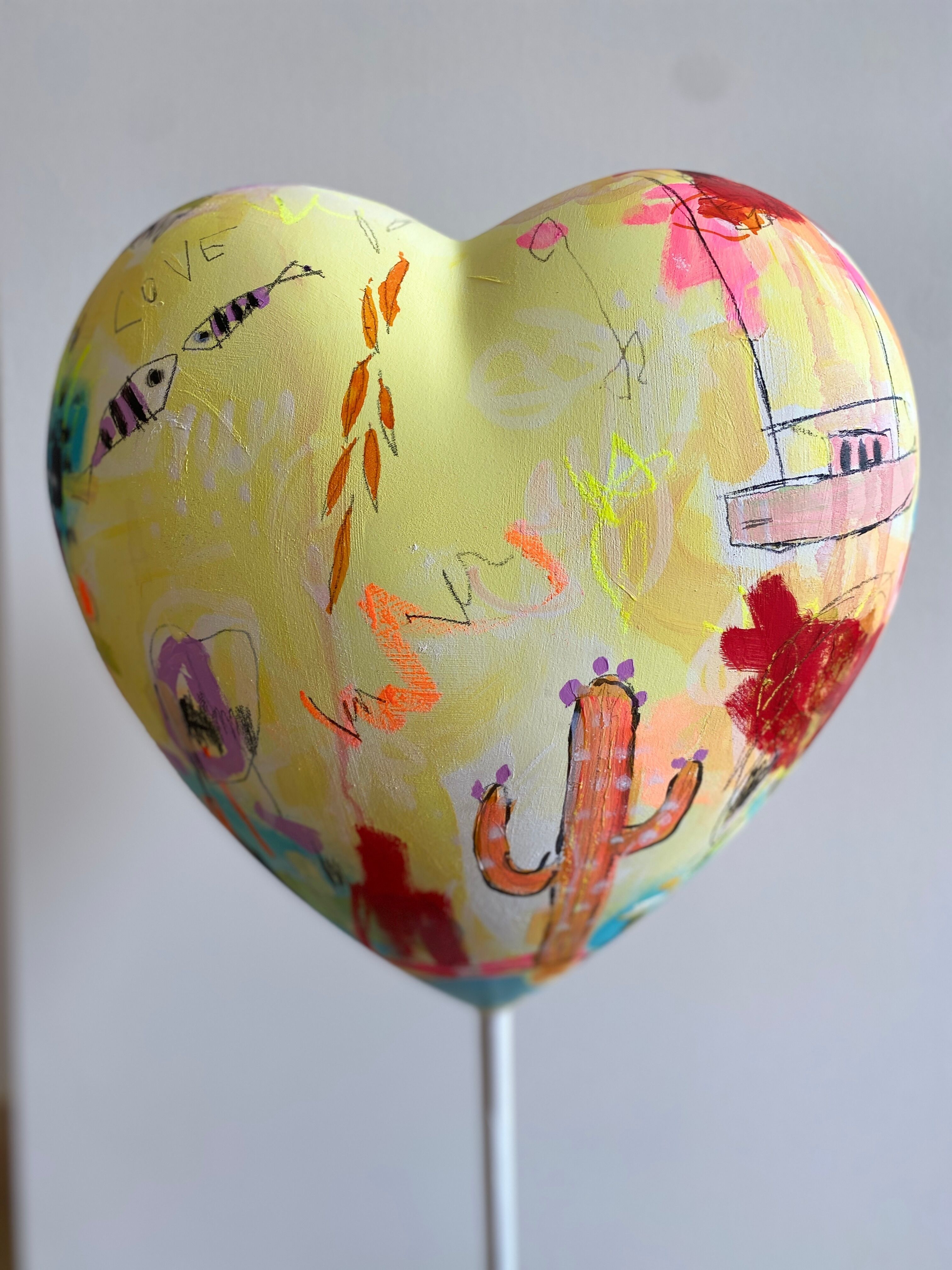 Sculpture "Life Loves You No.15" (2024)