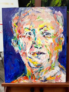 Bild "Next Step Baselitz" (2022)