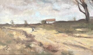 Picture "Le Coup de Vent" after Jean-Baptiste-Camille Corot." (2024)